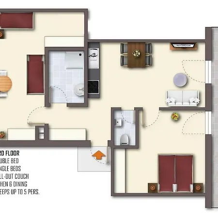 Seegut Steeg - Maria Theresia Apartment
